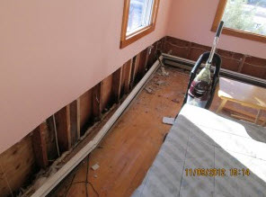 water damage remediation in Toms River, NJ