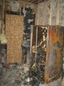 Philadelphia kitchen fires destroys refrigerators and everything else in the home