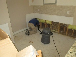 post construction clean up and mold remediation