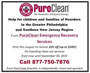 Coupon for help with the crisis of cleanup