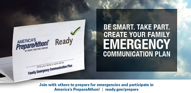 National preparedness month - emergency communication plan