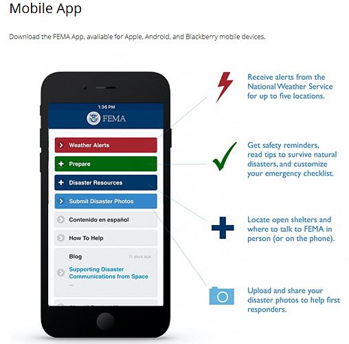 national preparedness month - get the FEMA app for alerts